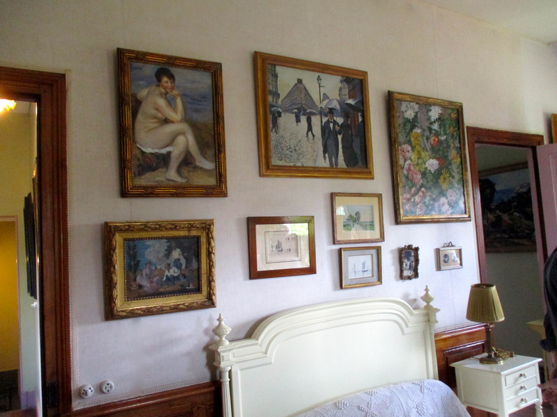 Claude Monet's bedroom