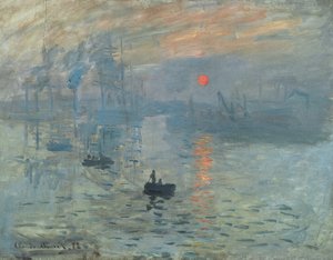 Impression, Sunrise (Impression, soleil levant), 1872