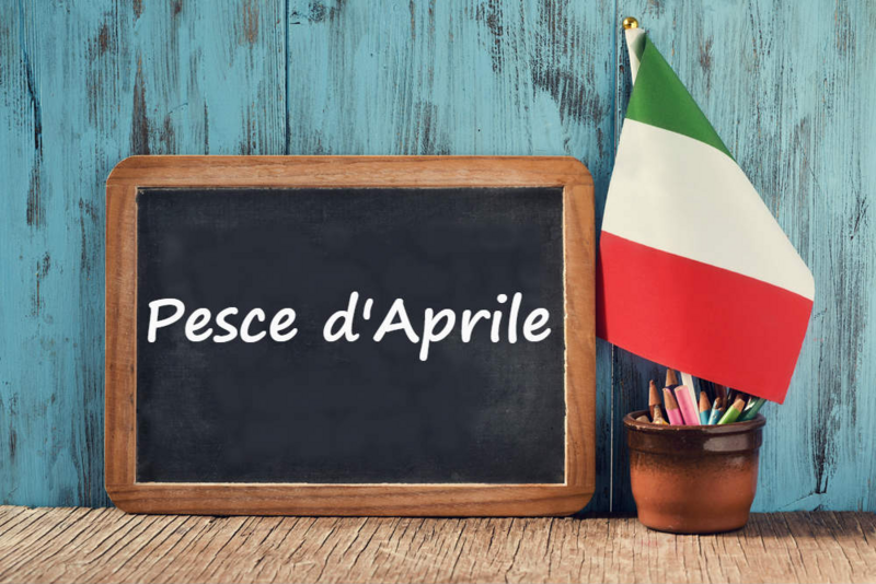 "April's Fish Day" in Italy