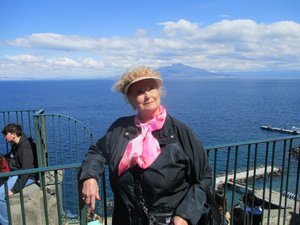 Overlooking the Gulf of Naples