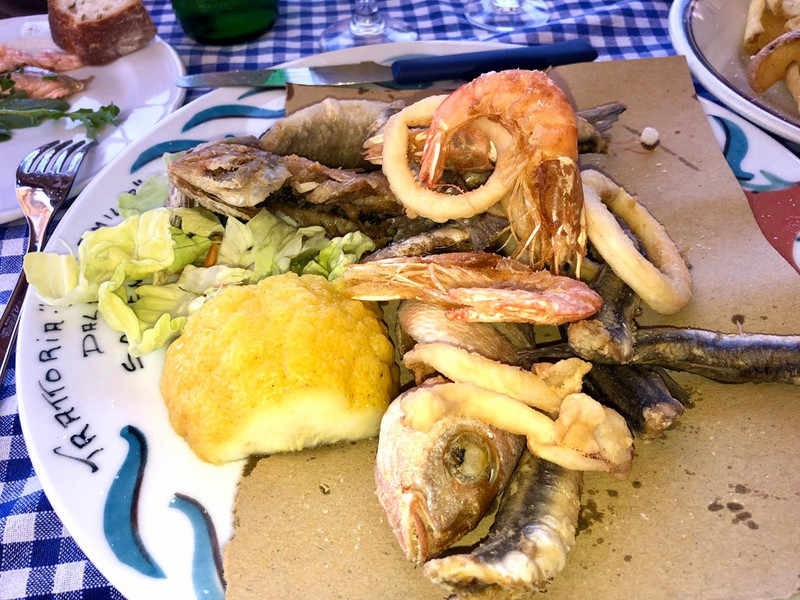 Mixed fish platter