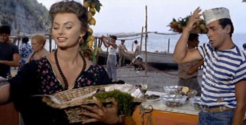 A young Sophia Loren