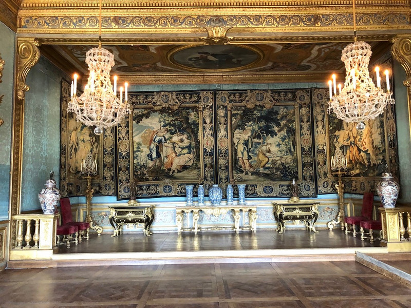 Interior of the château
