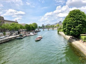 View of the Seine from Pont Neuf