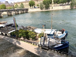 Houseboat on the Seine