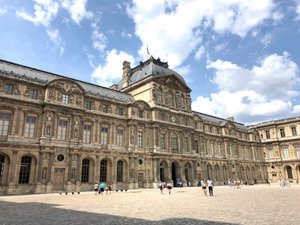 Cour Carrée of the Louvre