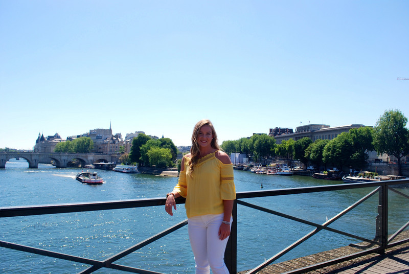 On the Pont des Arts