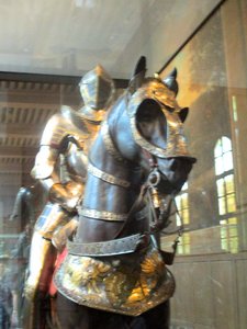 Fearsome-looking knight
