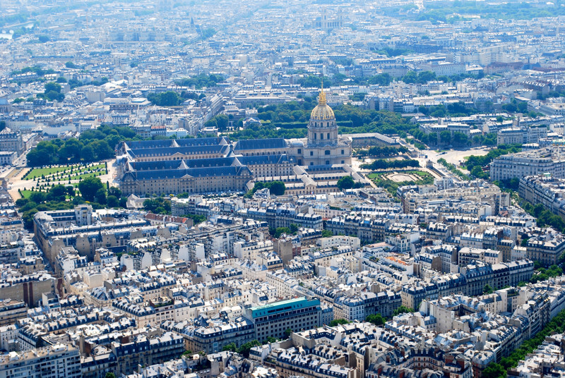 Beautiful view of Les Invalides