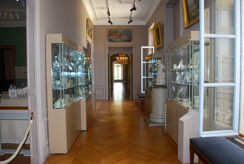 Museum inside the château
