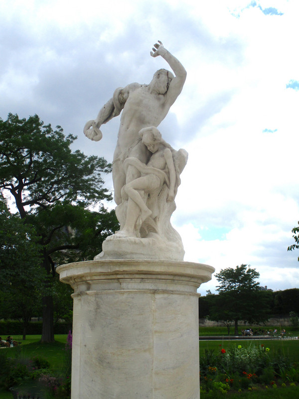 Statue in the Tuileries