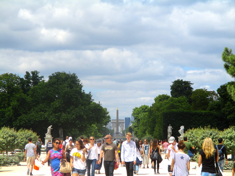 View from Jardin des Tuileries