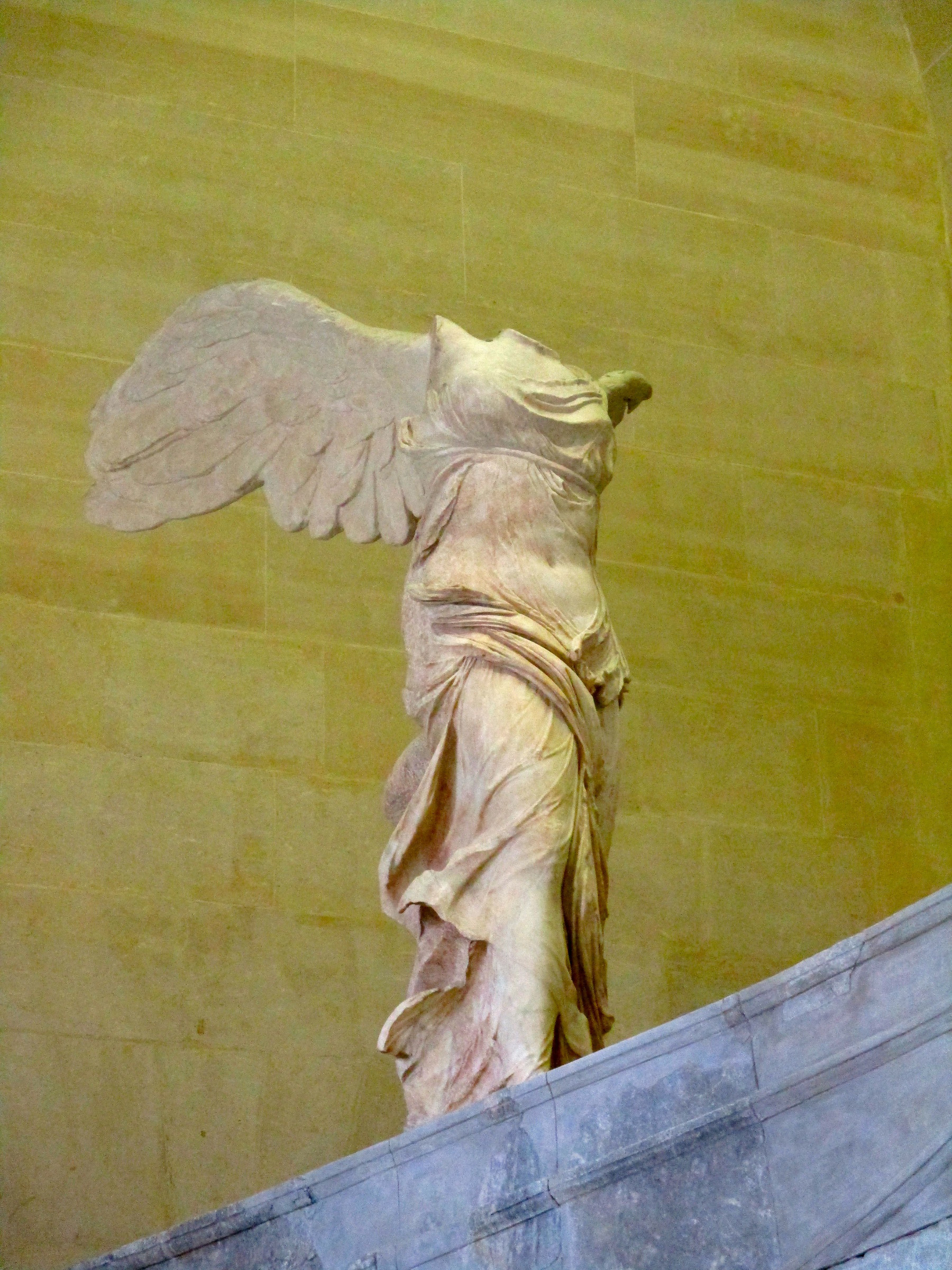 Nike of Samothrace (Winged Victory), marble, circa 190 BC | Photo