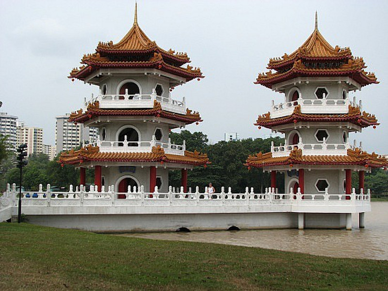 The  Twin Pagodas 