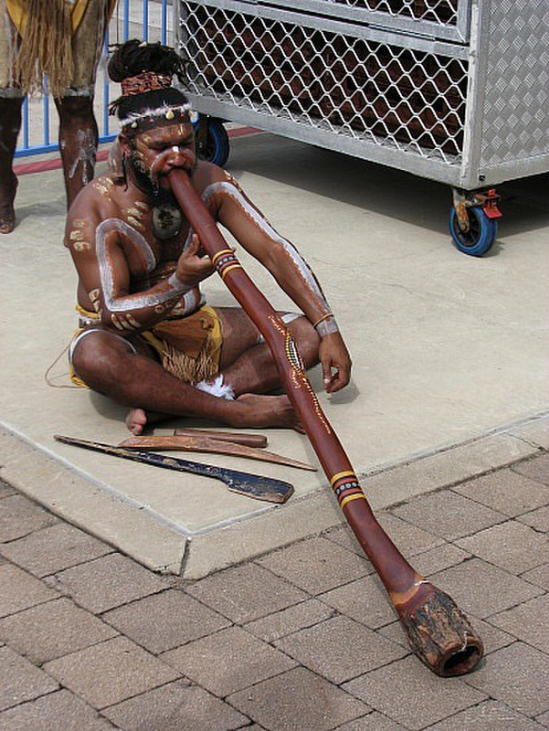 An aborigine Welcome 
