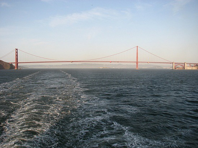 Farewell to the Golden Gate Bridge 