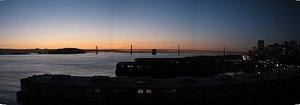 Early Morning in San Francisco Panorama 