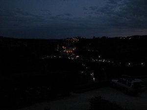 Rocamadour at night