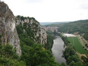View from St-Cirq-Lapopie