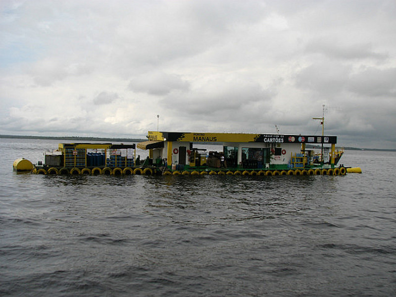 Amazonian petrol station