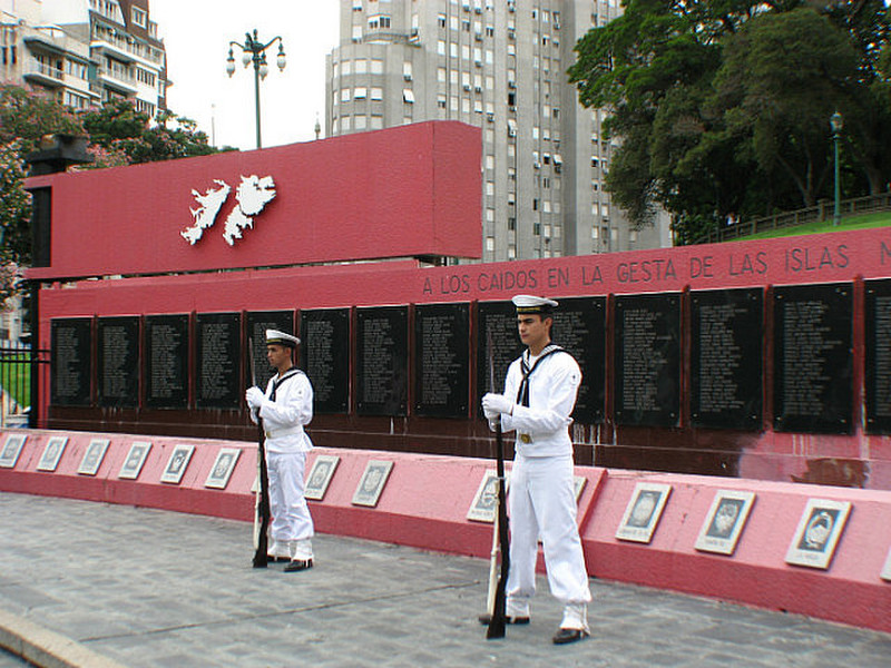 Falklands war memorial 