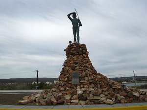 Monument to the Tehuelche Indian