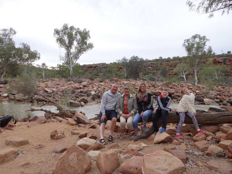 Resting by the Murchison River 