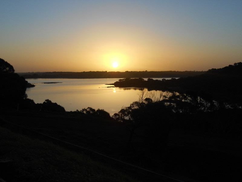 Sunset at Tower Hill Wildlife Reserve