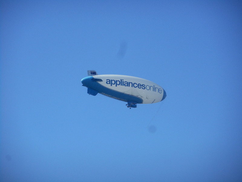 Advertising Blimp over Sydney