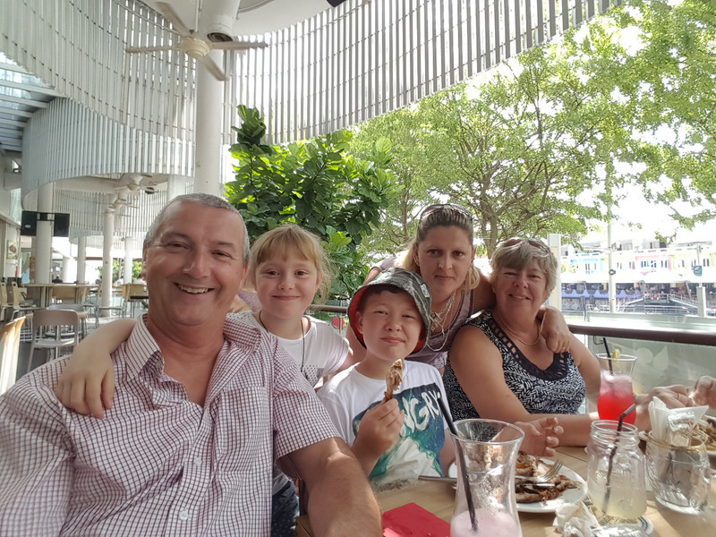 Lunch at Clarkes Quay