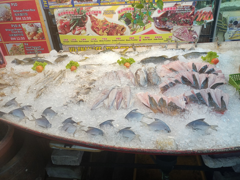 Local hawkers stall