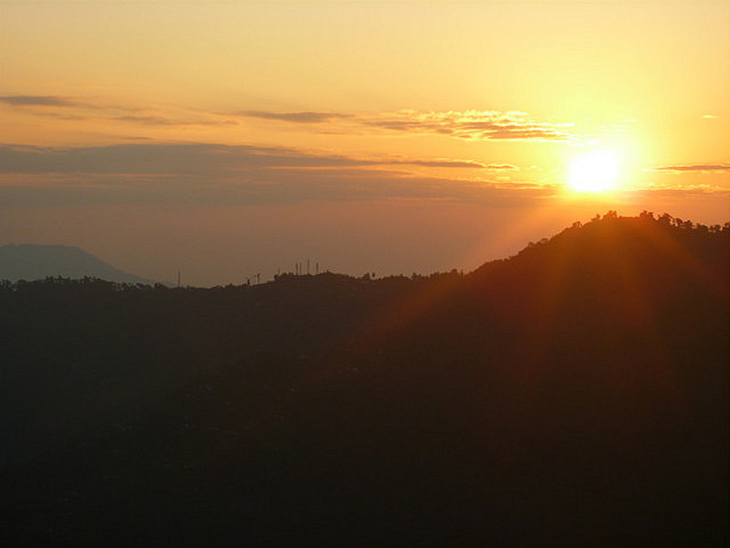 Sunrise looking toward Tiger Hill