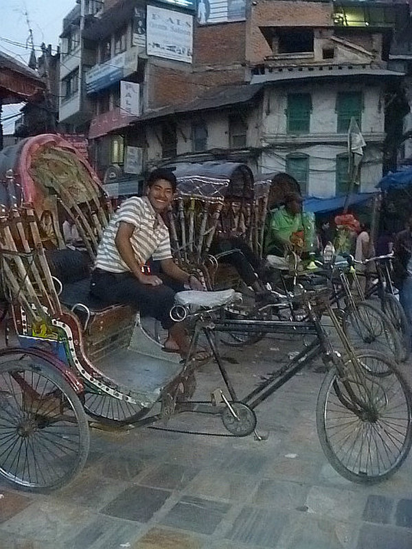 Rickshaw driver