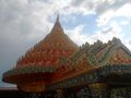 Colorful temples near Kampot