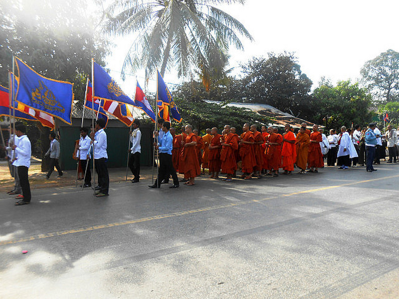 Buddhist march