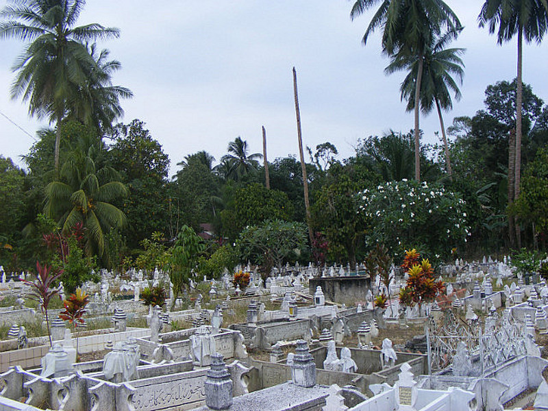 Graveyard at Muslim Temple