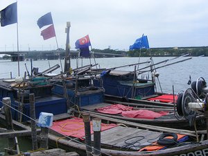 Fishing Boats in Muar