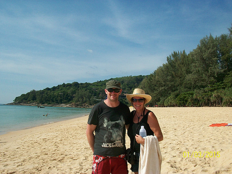 Nah Thon beach with Tony
