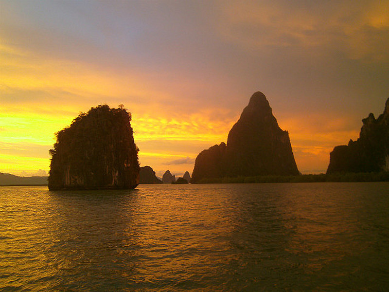 Phang Nga Bay Sunset