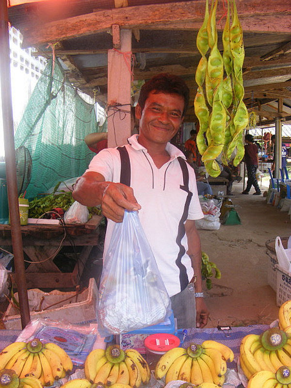 Bananas at local market