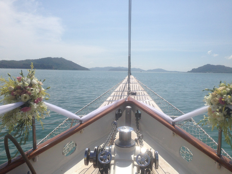 Phang Nga Islands ahead