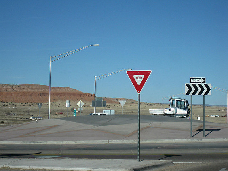 Road thru Navajo Nation