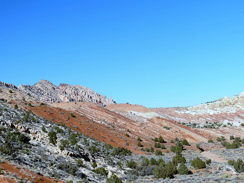 Zion via Smithsonian Butte Back Country Byway