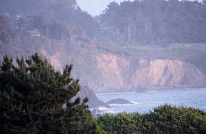 View from central Mendocino