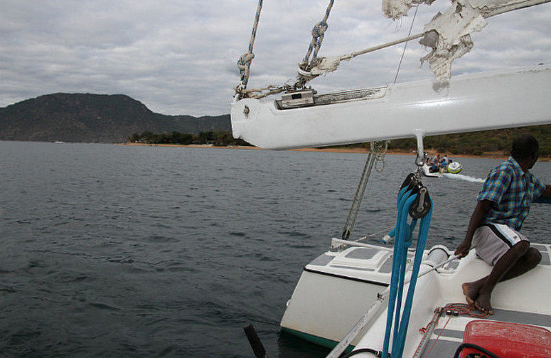 sailing to Otter Point