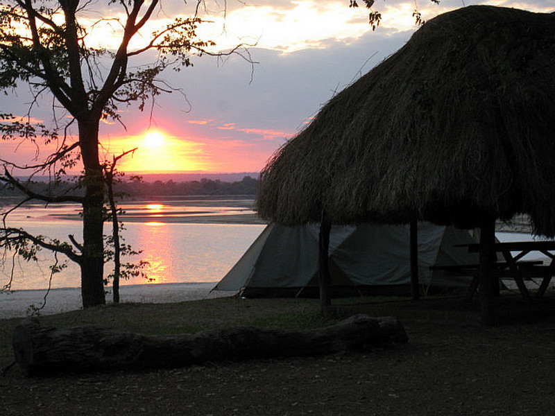 World Class Sunsets from Wildlife Camp