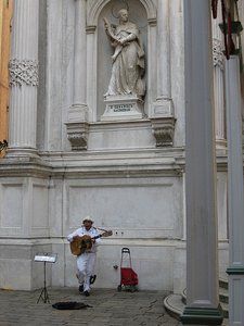 Street Musician in Venice