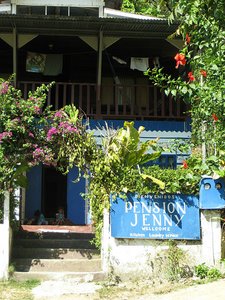 Pension Jenny, where we took our laundry