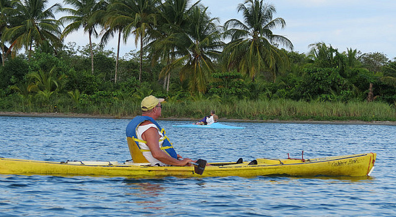 Criag Kayaking from Puerto Jimenez