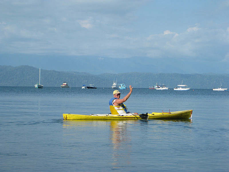 Costa Rica Craig kayaking debut